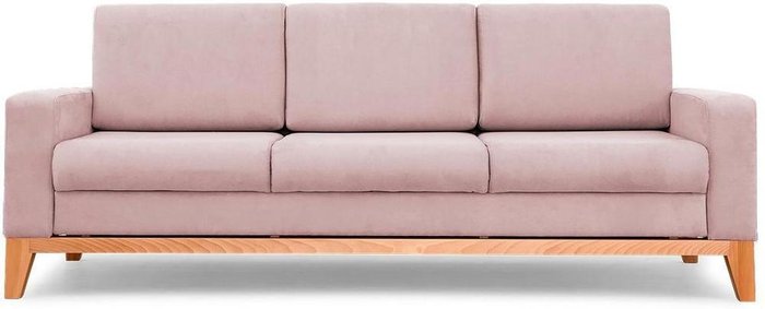 Диван-кровать Нордик Purple розового цвета