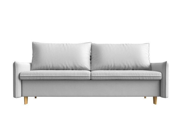Диван-кровать Хьюстон белого цвета (экокожа) - купить Прямые диваны по цене 52999.0