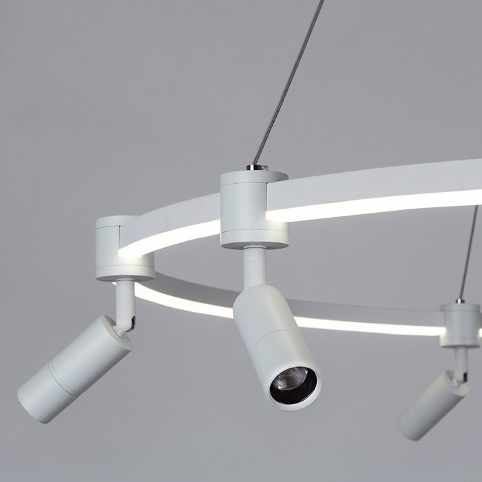 Подвесная люстра Arte Lamp RING A2186SP-1WH - купить Подвесные люстры по цене 17990.0