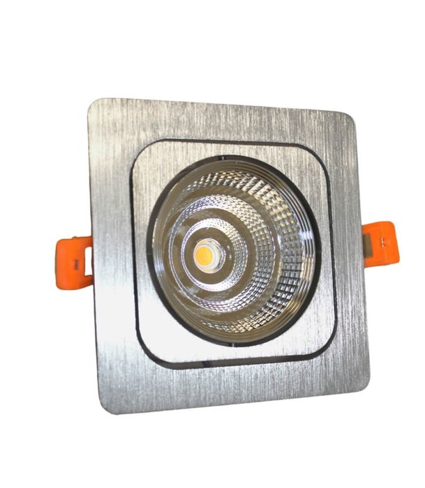 Встраиваемый точечный светильник Fostis серебряного цвета - купить Встраиваемые споты по цене 1750.0