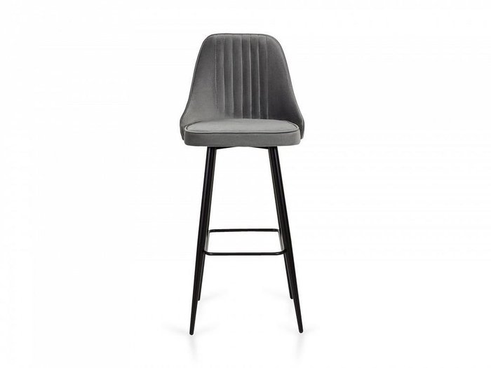 Стул барный Franz серого цвета - купить Барные стулья по цене 9900.0