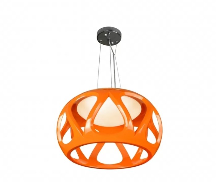Подвесной светильник Somnambulist бело-оранжевого цвета - лучшие Подвесные светильники в INMYROOM