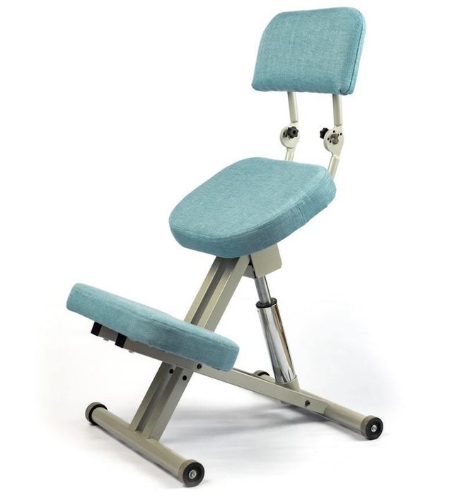 Коленный стул ProStool голубого цвета