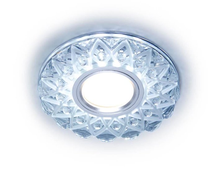 Точечный светильник Crystal S375 (пластик, цвет прозрачный)