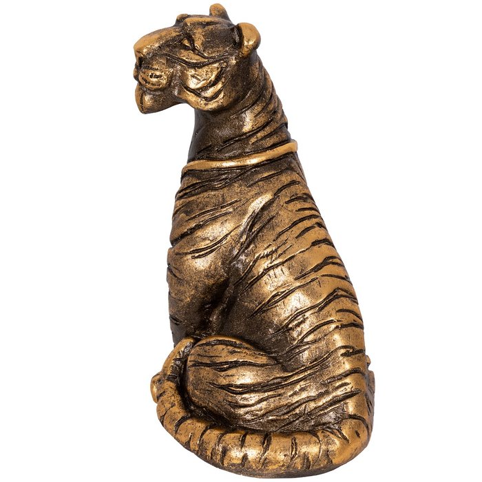 Статуэтка Тигресса бронзового цвета - купить Фигуры и статуэтки по цене 2500.0