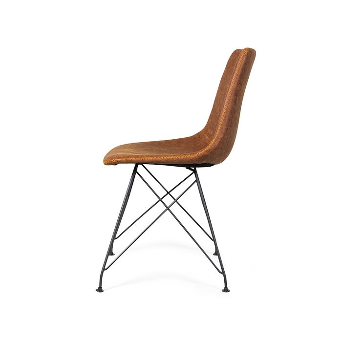 Стул Lisse CC коричневого цвета - лучшие Обеденные стулья в INMYROOM