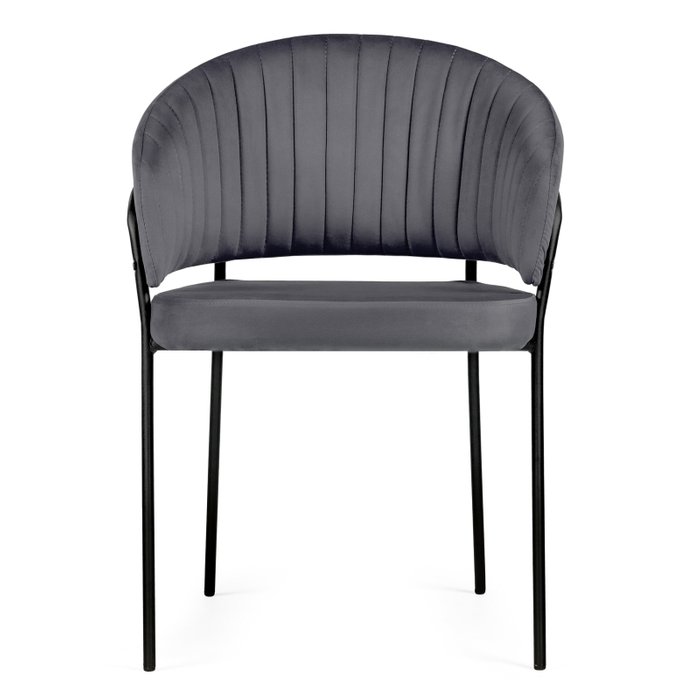 Стул Лео темно-серого цвета - купить Обеденные стулья по цене 5990.0