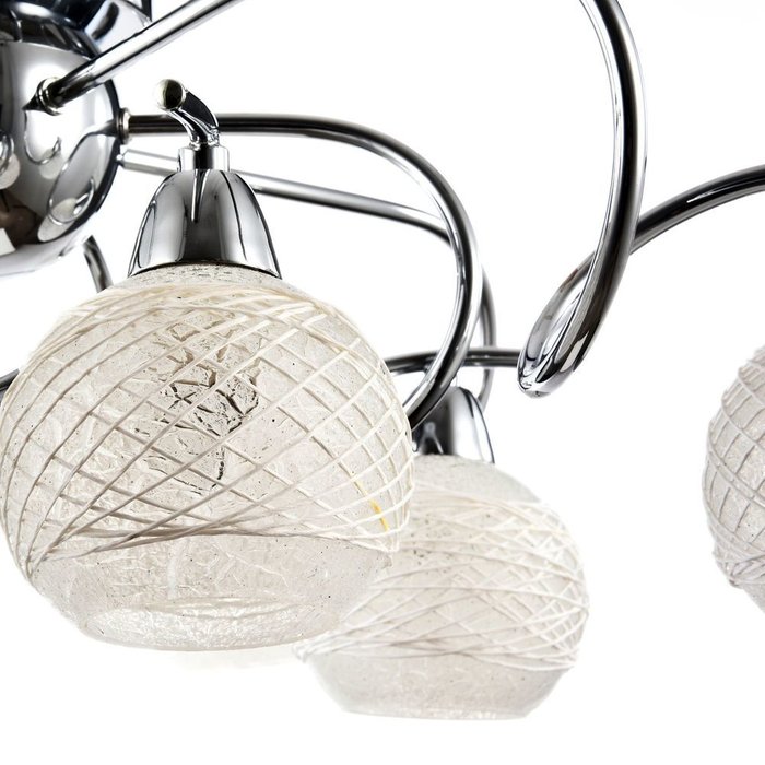Потолочная люстра Orin с белыми плафонами - купить Потолочные люстры по цене 9090.0