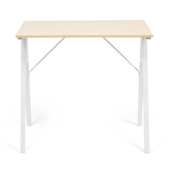 Стол офисный бежевого цвета - купить Офисные столы по цене 4590.0