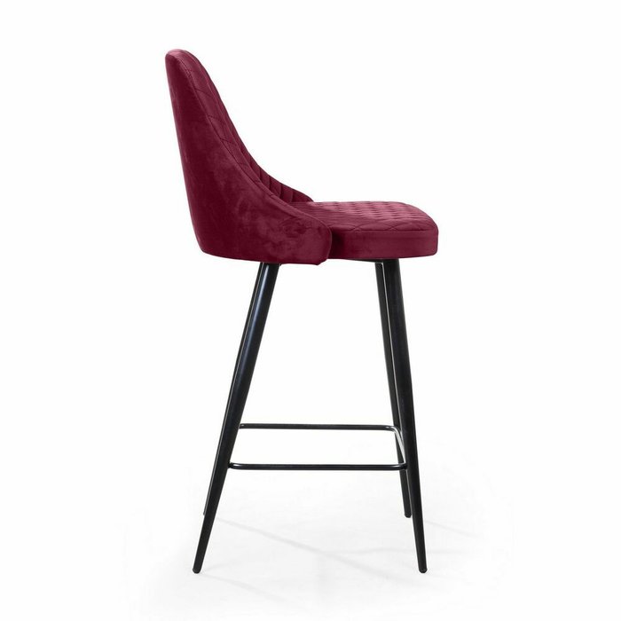 Стул барный William красного цвета - лучшие Барные стулья в INMYROOM