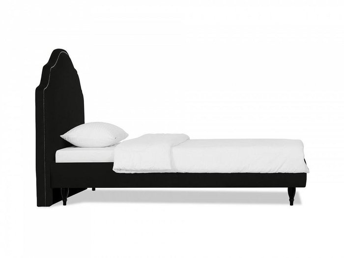 Кровать Princess II L 120х200 черного цвета - купить Кровати для спальни по цене 51300.0