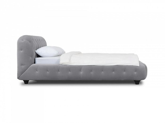 Кровать Cloud серого цвета 160х200 - лучшие Кровати для спальни в INMYROOM