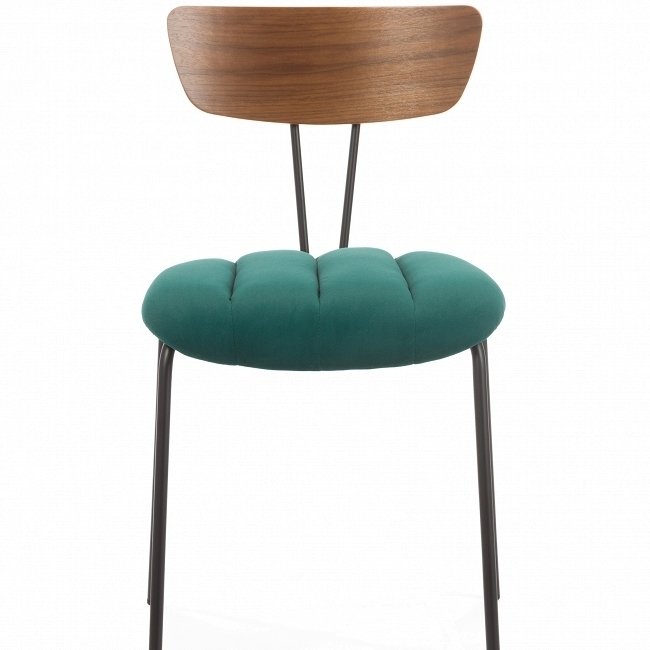 Стул Apel с зеленым сидением - лучшие Обеденные стулья в INMYROOM