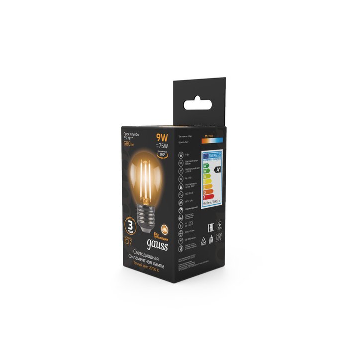 Лампочка светодиодная с цоколем E27 - лучшие Лампочки в INMYROOM