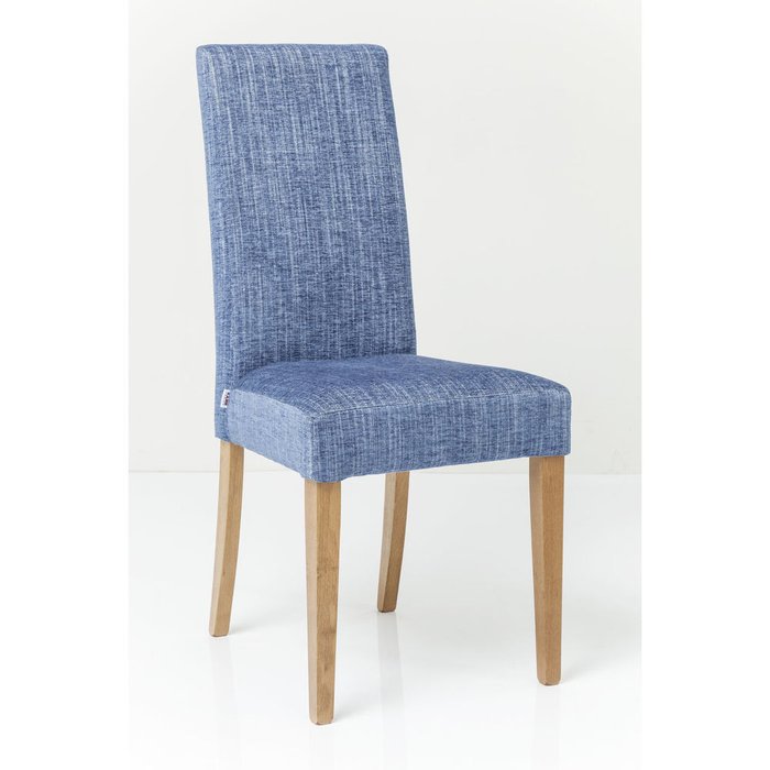 Стул мягкий Econo Slim синего цвета - купить Обеденные стулья по цене 22410.0