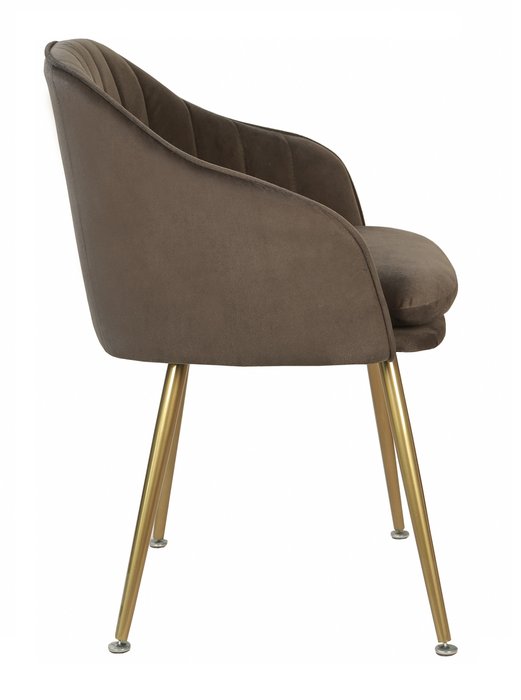 Стул Aqua steel brown - лучшие Обеденные стулья в INMYROOM