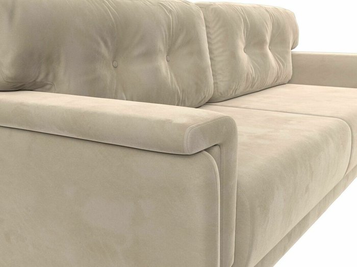 Прямой диван-кровать Оксфорд бежевого цвета - лучшие Прямые диваны в INMYROOM