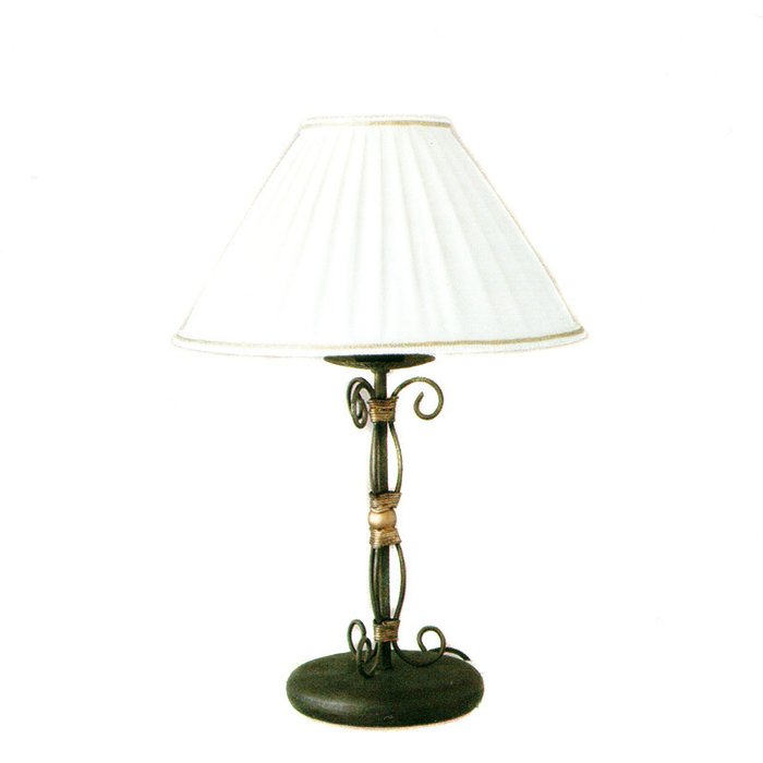 Настольная лампа MM Lampadari с белым абажуром