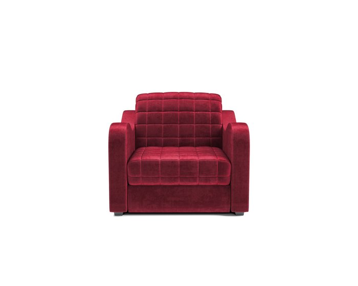 Кресло-кровать Барон 4 темно-красного цвета - купить Интерьерные кресла по цене 27390.0