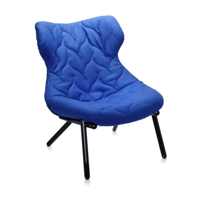 Кресло Foliage синего цвета