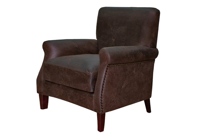 Кресло Jadeo коричневого цвета - купить Интерьерные кресла по цене 21200.0