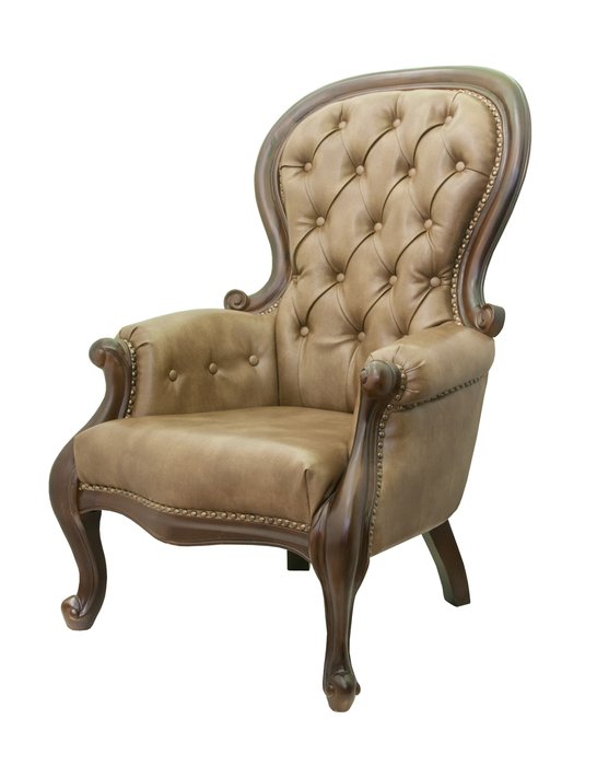 Кресло Madre brown коричневого цвета