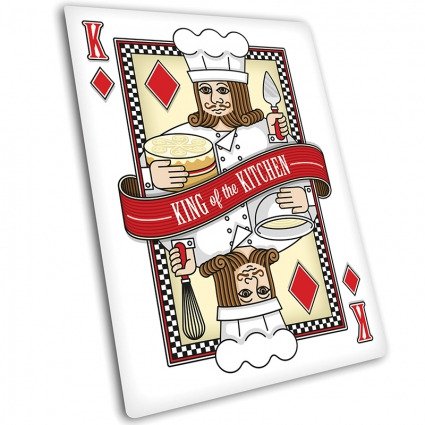 Доска для готовки и защиты рабочей поверхности Playing card