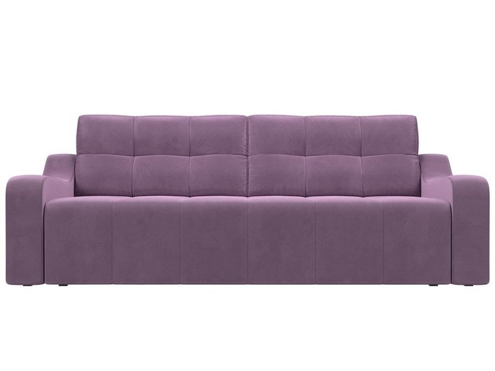 Прямой диван-кровать Итон сиреневого цвета - купить Прямые диваны по цене 46999.0