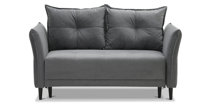 Диван-кровать Лома серого цвета - купить Прямые диваны по цене 41000.0