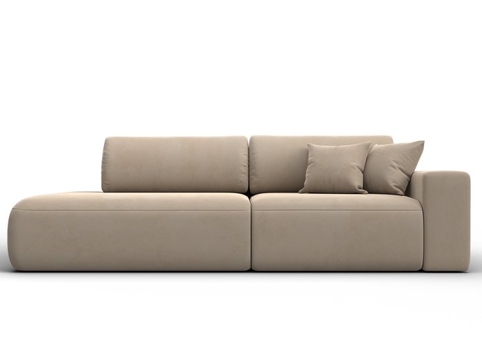 Диван-кровать Лига 036 Модерн бежевого цвета с правым подлокотником - купить Прямые диваны по цене 80990 Диван-кровать Лига 036 Модерн бежевого цвета с правым подлокотником - купить Прямые диваны по цене 80990