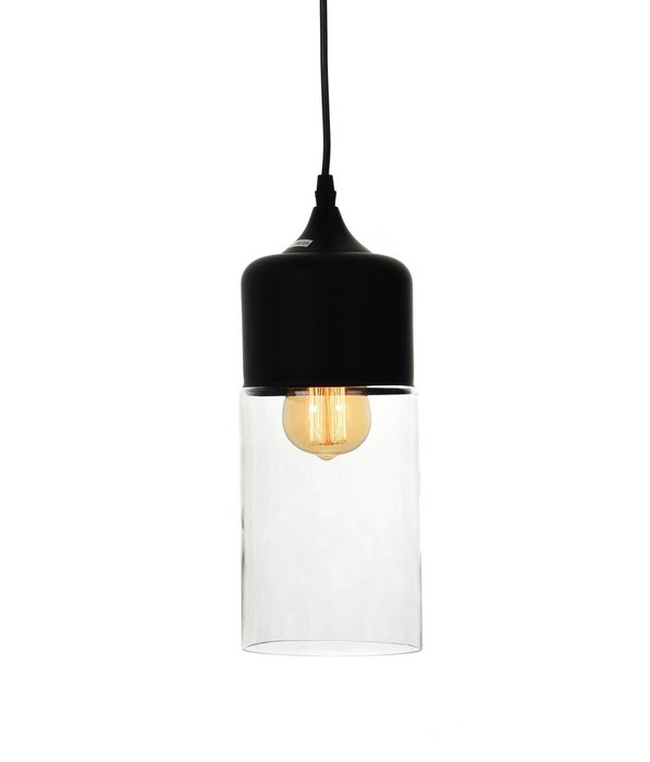 Подвесной светильник Zenia с  прозрачным плафоном - купить Подвесные светильники по цене 4100.0