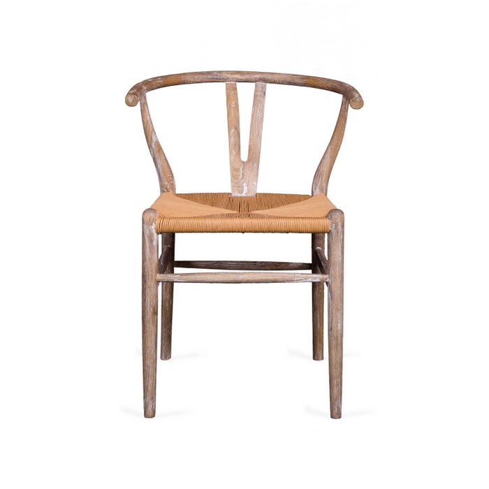 Стул Wishbone светло-коричневого цвета - купить Обеденные стулья по цене 9300.0