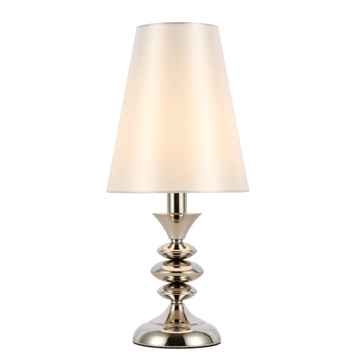 Настольная лампа Rionfo с белым абажуром - купить Настольные лампы по цене 6690.0