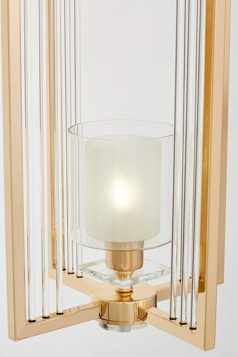 Подвесная люстра Lumina Deco Manhattan LDP 8012-1 F.GD - купить Подвесные светильники по цене 16600.0