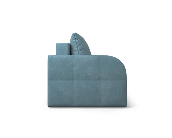 Прямой диван-кровать Марсель 3 голубого цвета - лучшие Прямые диваны в INMYROOM