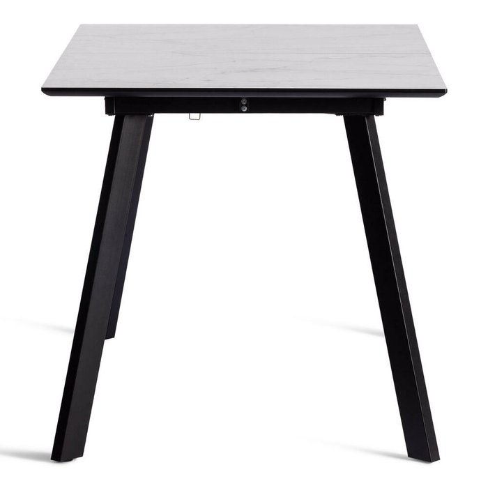 Раздвижной обеденный стол Darwin черно-серого цвета - купить Обеденные столы по цене 28220.0