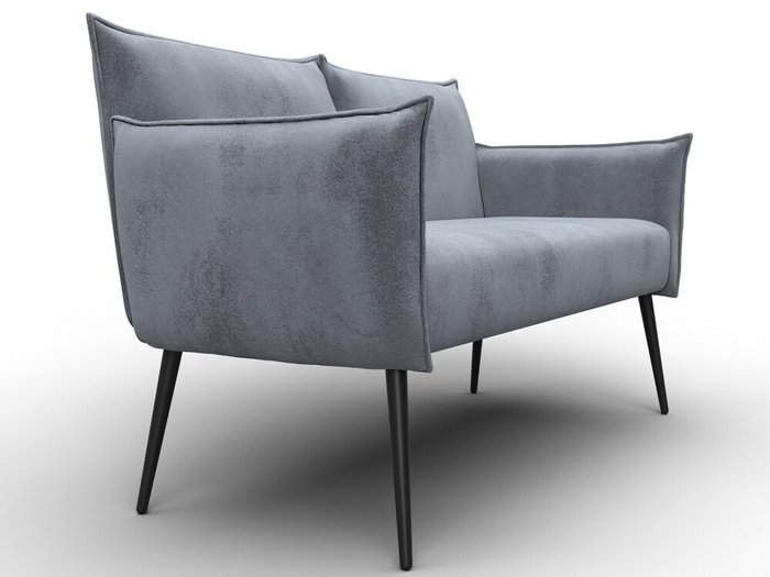 Диван Лига-083 серого цвета - лучшие Прямые диваны в INMYROOM Диван Лига-083 серого цвета - лучшие Прямые диваны в INMYROOM