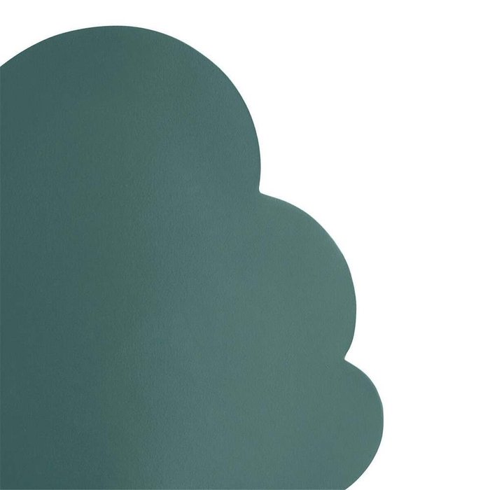 Ночник в форме облака из металла Hodei зеленого цвета - лучшие Ночники в INMYROOM