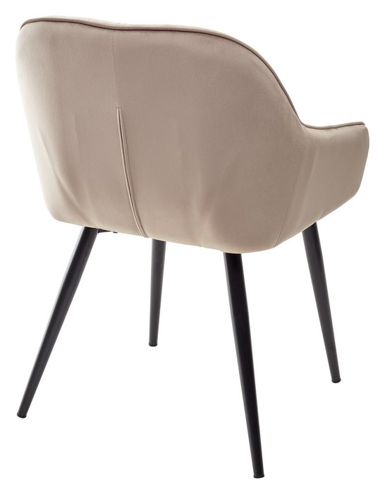 Стул с подлокотниками Breeze бежевого цвета - лучшие Обеденные стулья в INMYROOM