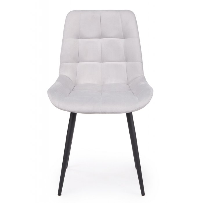 Обеденный стул Челси 360 К светло-серого цвета вращающийся - лучшие Обеденные стулья в INMYROOM