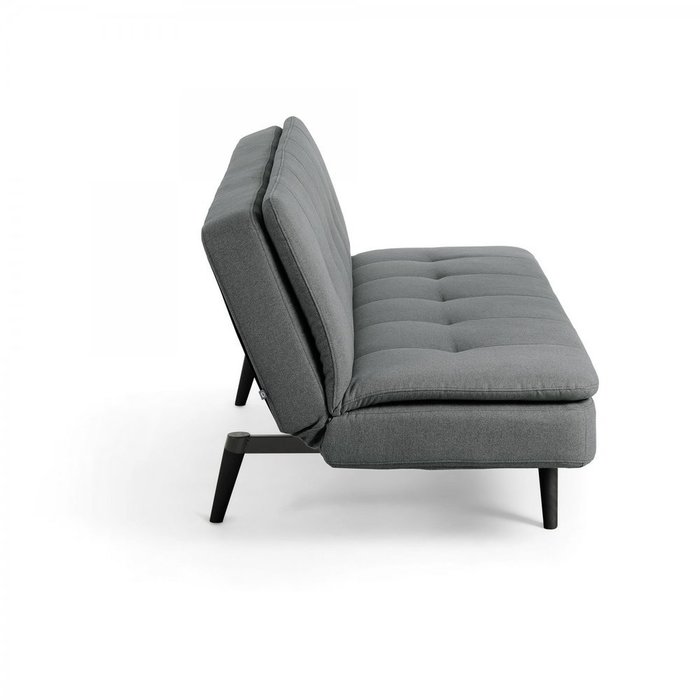 Раскладной диван Abellia серого цвета - лучшие Прямые диваны в INMYROOM