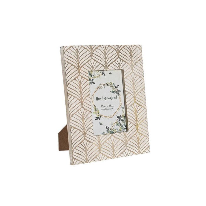 Фоторамка DKD Home Decor Коричневый Древесина манго 20 x 2 x 25 cm город