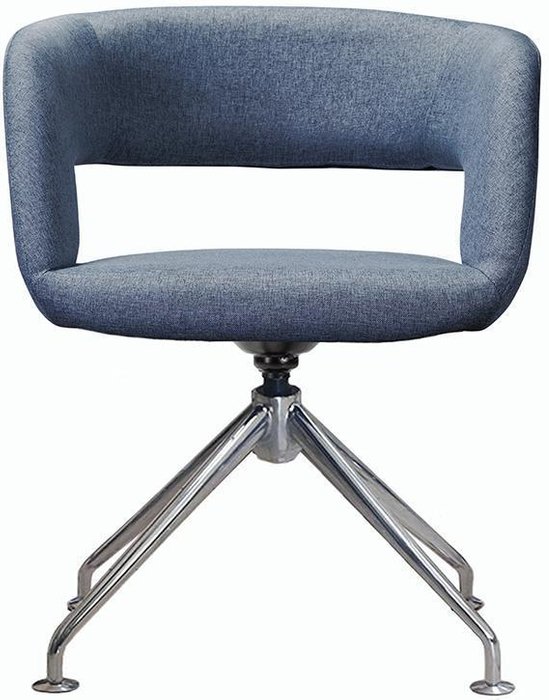 Стул Walter Spider Сканди синего цвета - лучшие Офисные кресла в INMYROOM
