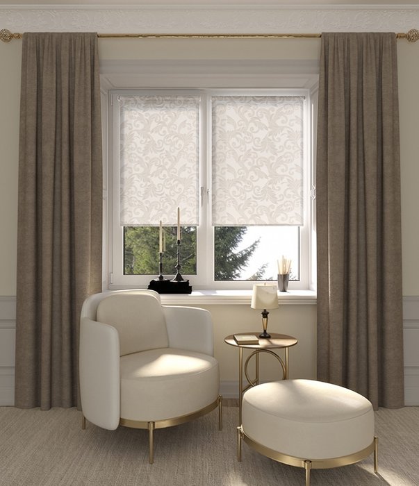 мини ролета Севилия 72,5х175 какао