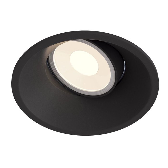 Встраиваемый светильник Dot черного цвета - купить Встраиваемые споты по цене 1100.0