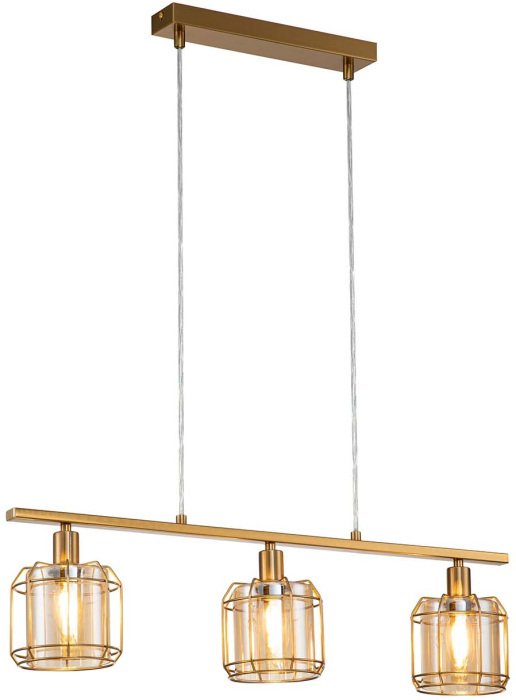 Подвесной светильник 10188/3S E14*40W Escada Midland Brass - лучшие Подвесные светильники в INMYROOM Подвесной светильник 10188/3S E14*40W Escada Midland Brass - лучшие Подвесные светильники в INMYROOM