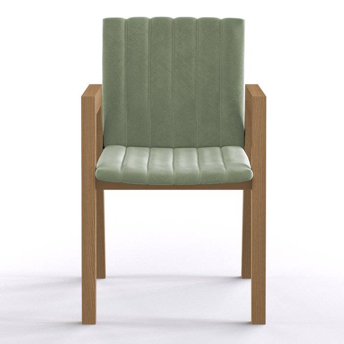 Стул Five зелено-бежевого цвета - лучшие Обеденные стулья в INMYROOM