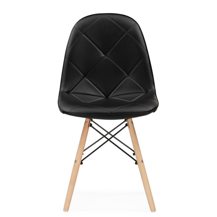 Стул Kvadro черного цвета - купить Обеденные стулья по цене 3870.0