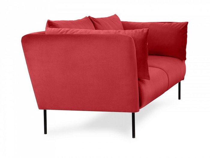 Диван Copenhagen красного цвета - лучшие Прямые диваны в INMYROOM