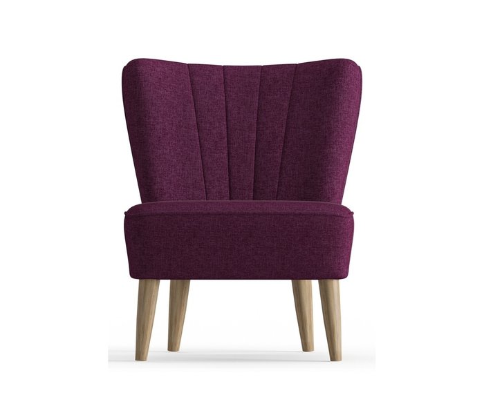 Кресло Пальмира фиолетового цвета - купить Интерьерные кресла по цене 16490.0